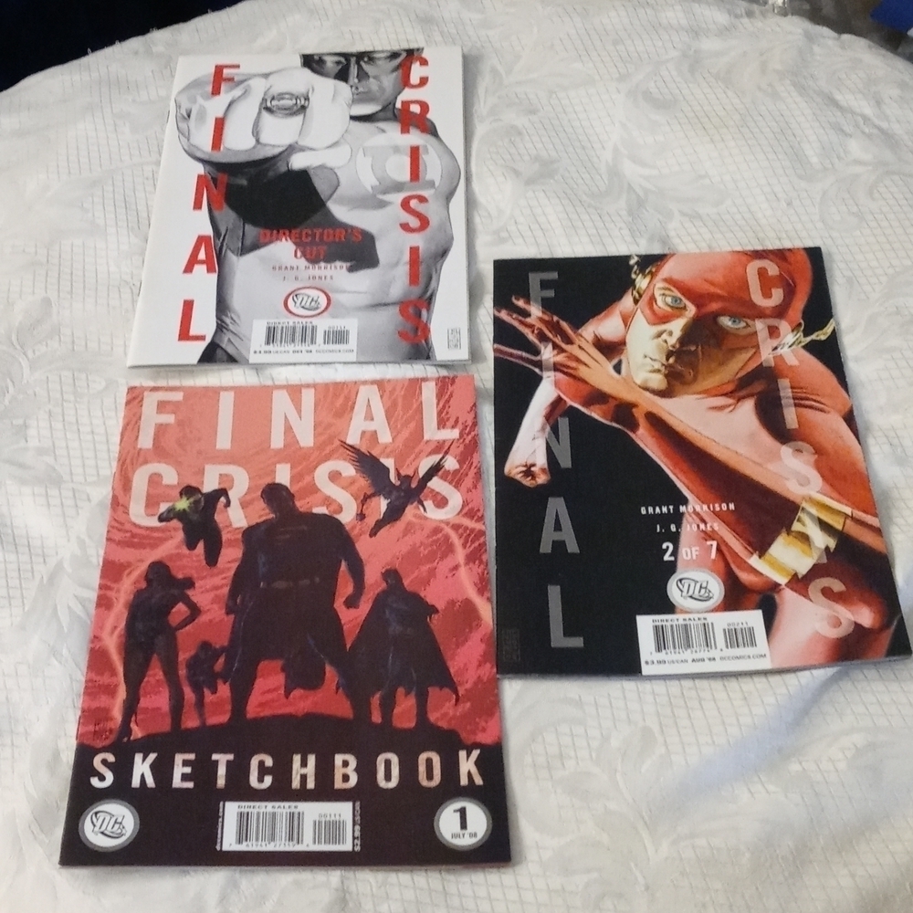 Final crisis DC comics 3 issues final crisis